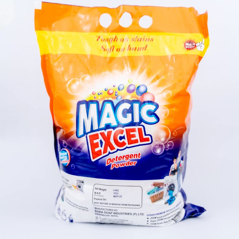 Magic Excel Detergent Powder(4kg)
