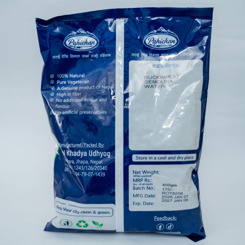 buckwheat pasta (400gm)