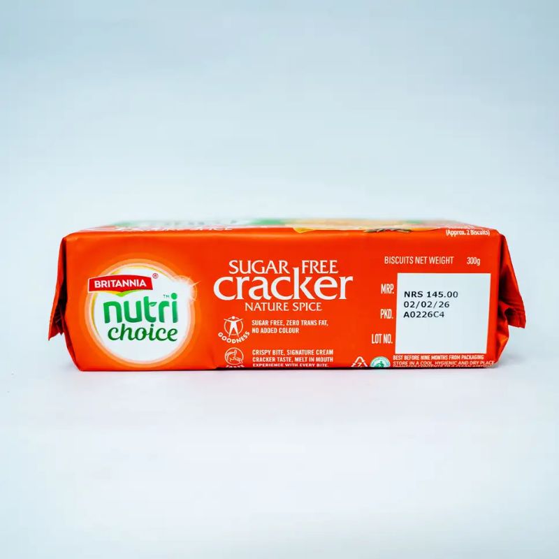 Sugar free cracker